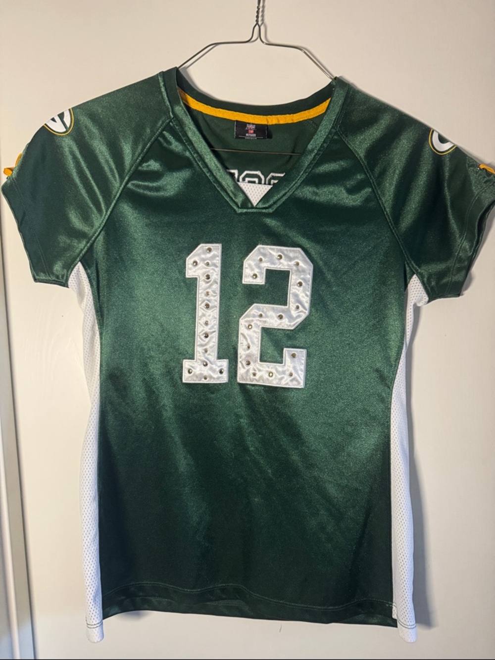 NFL Green & White Women's Jersey #12